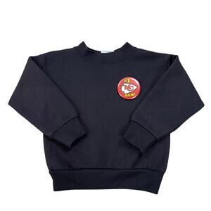 Kansas City KC Chiefs Toddler Sweatshirt #1 Fan Pin (Sz 3)